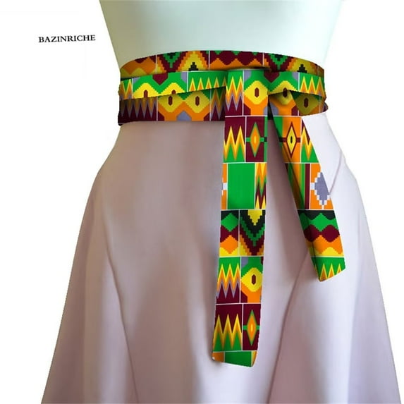 African Print Obi Ankara Belt for Women Dress Belt Gift Handmade Statement Belt Accessory WYX30