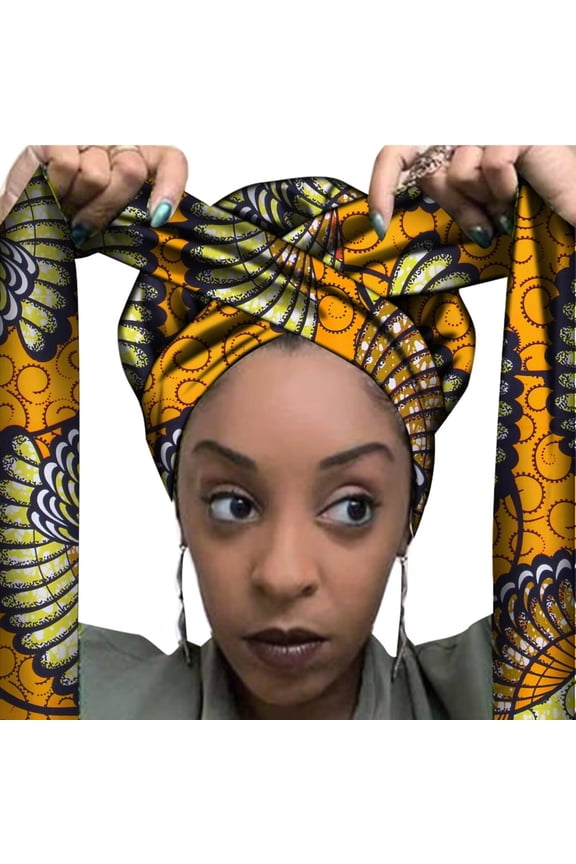 African Print Satin Bonnet With Long Ribbon Wrap Double Layer Head Wrap Ankara Pattern Women Hair Cover Large Size Hair Wrap Cap