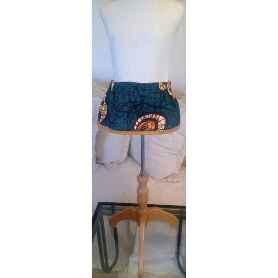 African Print Skirt, Size 0-6 Months