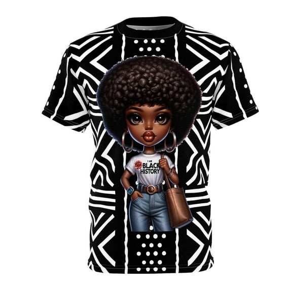 African Print t-shirt, Juneteenth, Unisex T-shirt, Black Tee, Black History T-shirt (Fabric weight:4 oz.; Sizes:2XL;)