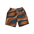 thumbnail image 1 of African Printed Mens Workout Athletic Shorts Hiking Shorts Men Lightweight Sports Gym Shorts Running, 1 of 4