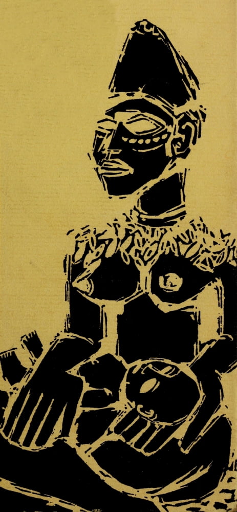 African Proverbs 1962 African Art Cover Canvas Art - Jeff Hill (24 x 36)
