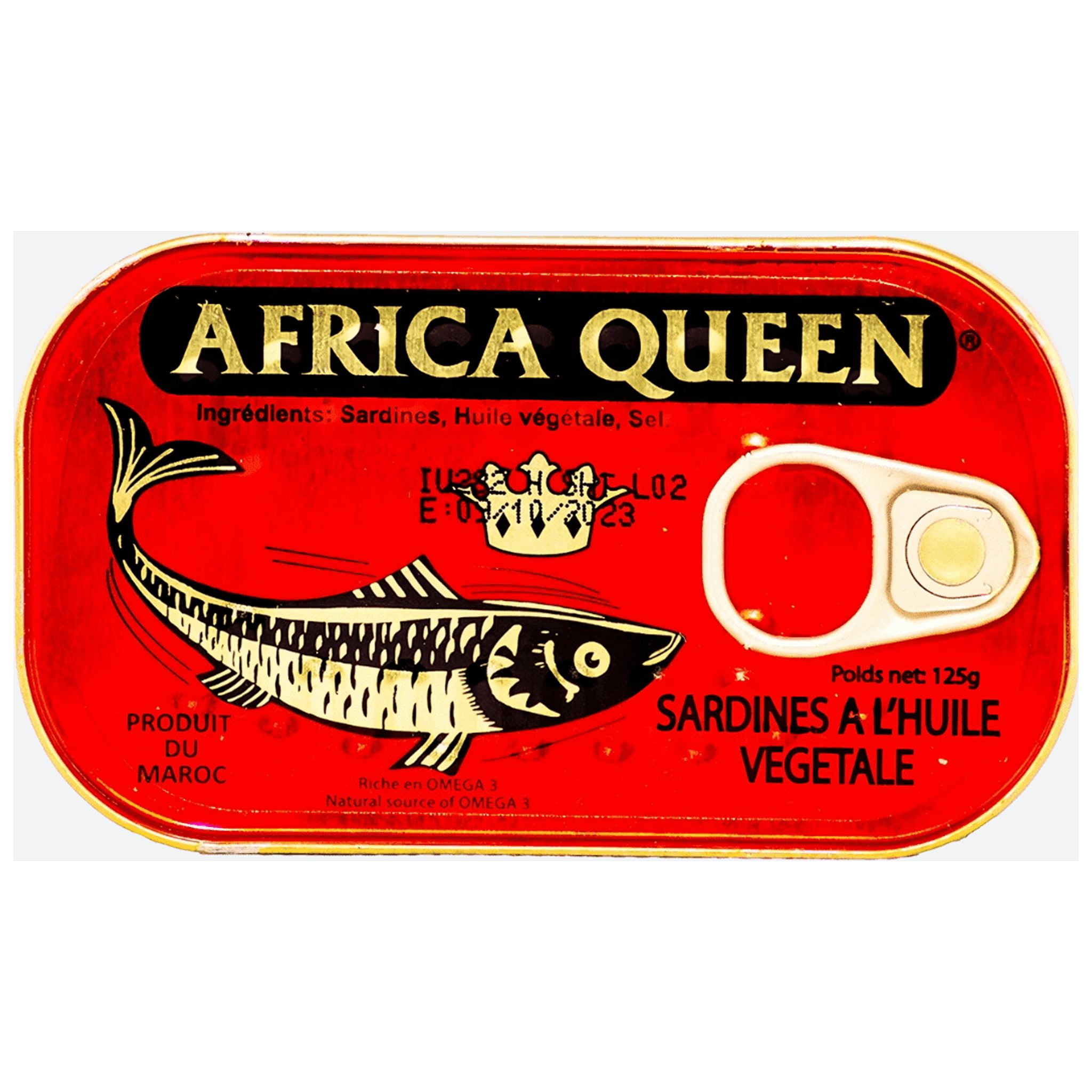 African Queen Sardines Canned Fish