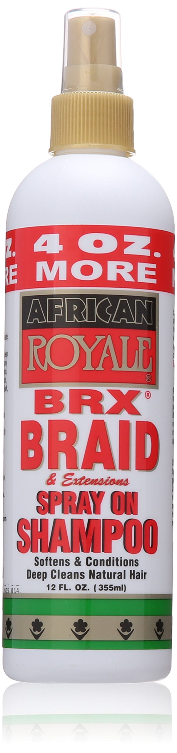 African Royale BRX Braid Spray on Shampoo, 12 oz