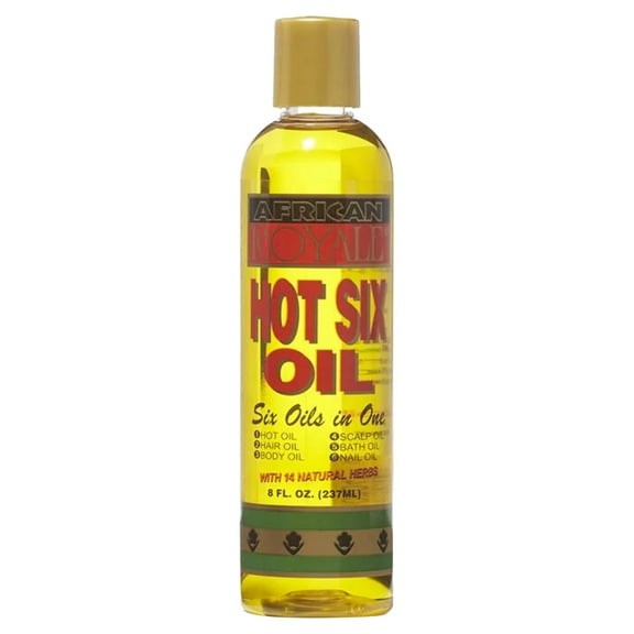 African Royale Hot Six Oil, 8 Oz