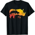 thumbnail image 1 of African Safari Animal Rhino T-Shirt, 1 of 4