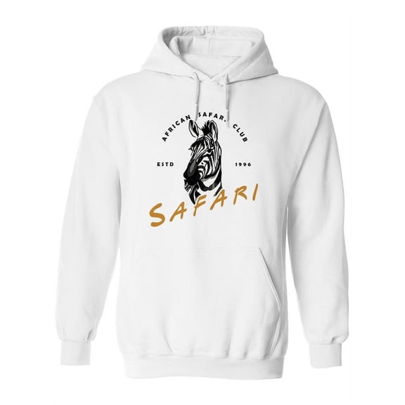 African Safari Club Hoodie Women -SPIdeals Designs, Female Large
