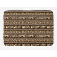 thumbnail image 1 of African Safari Print Bath Mat, Zebra Leopard Geometric Striped Ethnic Design Print, Non-Slip Plush Mat Bathroom Kitchen Laundry Room Decor, 29.5 X 17.5 Inches, , Ambesonne, 1 of 2