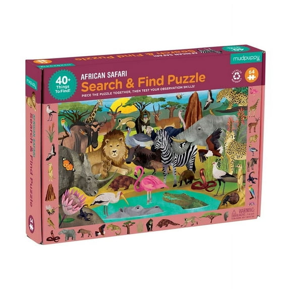 African Safari Search & Find Puzzle (Other)