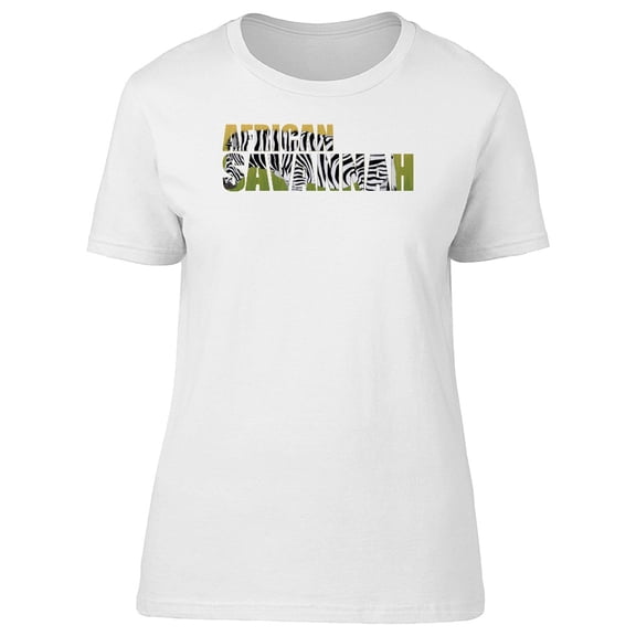 African Savannah (Zebra) T-Shirt Men -Image by Shutterstock, Male 4X-Large