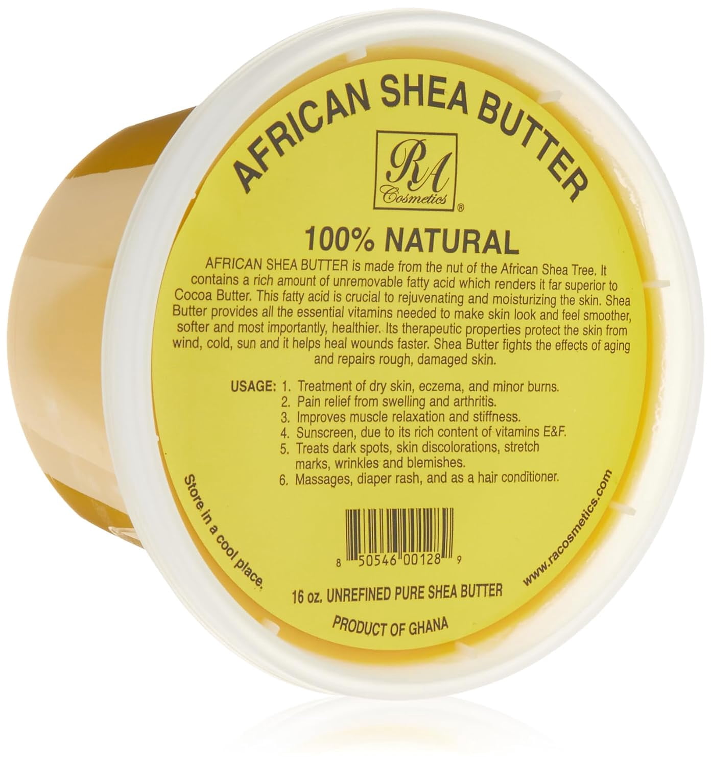 African Shea Butter 100 Natural 16oz