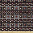 thumbnail image 1 of Ambesonne African Fabric by the Yard Upholstery, Native Colorful Borders, 10 Yards, Multicolor, 1 of 4