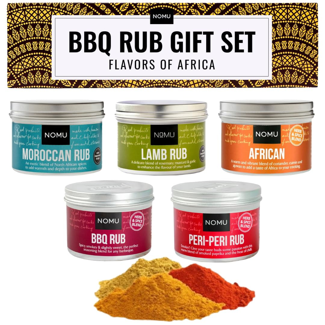 African Spice Rub Flavors YPF5 Collection Authentic BBQ Seasonings