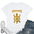 thumbnail image 1 of African T Shirts and Women Prudence Adinkra White Small, 1 of 5