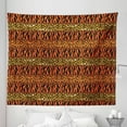 thumbnail image 1 of African Tapestry, Leopard and Cheetah Skin Savannah Pattern Safari Fauna Timeless Art, Fabric Wall Hanging Decor for Bedroom Living Room Dorm, 5 Sizes, Sepia Orange Amber, by Ambesonne, 1 of 1
