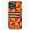 thumbnail image 1 of African Textile Pattern Design Art Phone Case for iPhone 16 15 14 13 12 11 Pro Max, 1 of 2
