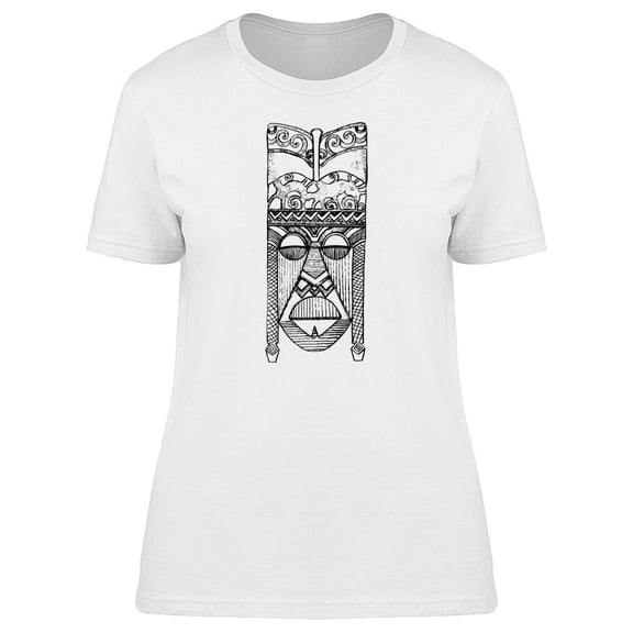 African Tribal Mask Tee Men's -Image by Shutterstock