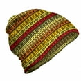 thumbnail image 1 of African Unisex Beanie, Tribal, Hiking Outdoors, Multicolor, by Ambesonne, 1 of 1
