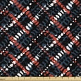 thumbnail image 1 of Ambesonne African Fabric by the Yard Upholstery, Grunge Boho African, 3 Yards, Multicolor, 1 of 4