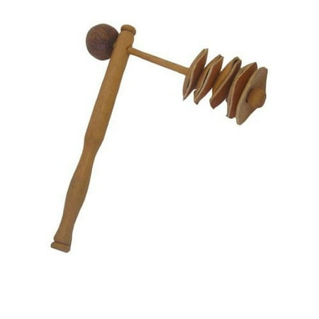 African Wasembe Gourd Slice Shaker - Ghana Rattle