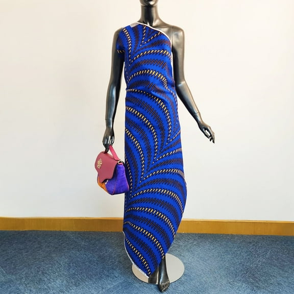 African Wax Fabric Hollandais Style 100% Cotton for cloth