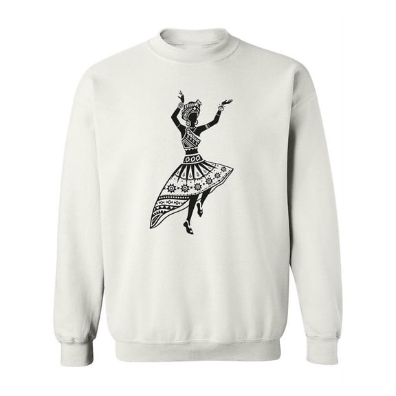 African Woman With Ethnic Dress Sweatshirt Women -Image by Shutterstock, Female 5X-Large