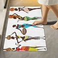thumbnail image 1 of African Women Bathroom Rug Mat Soft Absorbent Bathroom Rugs Mats Washable Bath Mats Rugs Non Slip Bath Mat Runner Rug for Bathroom Tub Bath, Rectangle Shower Rug, 1 of 5