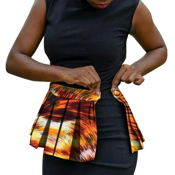 African Women Mini Skirt Ankara Dashiki High Waist Ladies Clothing wyb777