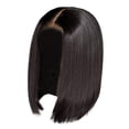 thumbnail image 1 of African Women's Short Straight Bob Wig, High Temperature Wire, Heat Resistant up to 180℃, for Daily Styling or Party Hair Transformations, 1 of 8