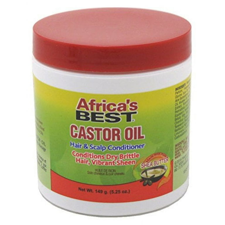 AFRICA'S BEST Castor Oil Hair & Scalp Conditioner (5.25oz) AFRICA'S BEST Castor Oil Hair & Scalp Conditioner (5.25oz)