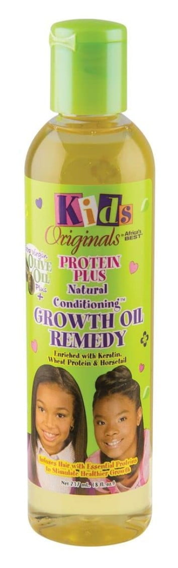 Africas Best Kids Orig Protein Plus Growth Oil Remedy 8oz (Pack of 3)