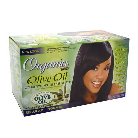 Africas Best Organics Olive Hair Conditioning Relaxer system, 1 Ea