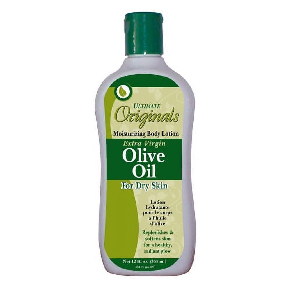 Africas Best Ultimate Originals Extra-Virgin Olive Oil Moisturizing Body Lotion, 12 oz, 2 pack