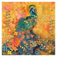 thumbnail image 1 of "Afrikarma Peacock" Painting Print on Wrapped Canvas, 1 of 7