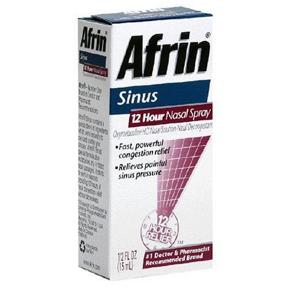 Afrin Nasal Spray Sinus 15 Ml Each