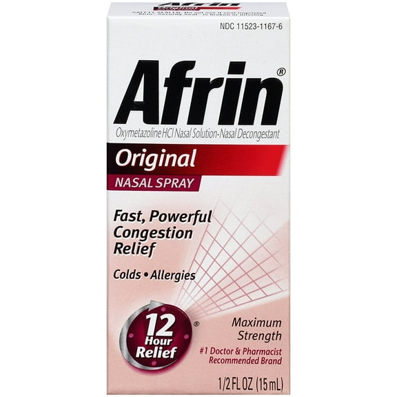 Afrin Original Nasal Spray, 0.67 oz