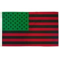 thumbnail image 1 of Afro American USA 3x5ft Poly Flag - African Unity - Heritage Flag - Pan-African, 1 of 2