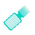 thumbnail image 1 of Afro Comb 2 in 's Styling Comb Curls Weave Dreadlocks Comb Tool Green, 1 of 10