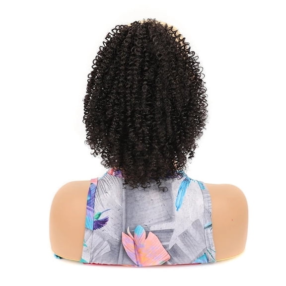 Afro Puff Drawstring Ponytail Extension 10 Inch Kinky Curly Synthetic Hair Pieces Clip in Hair Extensions