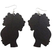 Afro Puff Earrings