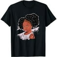 thumbnail image 1 of Afro Puffs Black Girl Magic Little Girl Kids Daughter Gift T-Shirt, 1 of 5