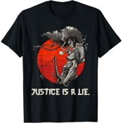 Afro Samurai Anime Japanese Bushido Warrior Streetwear T-Shirt