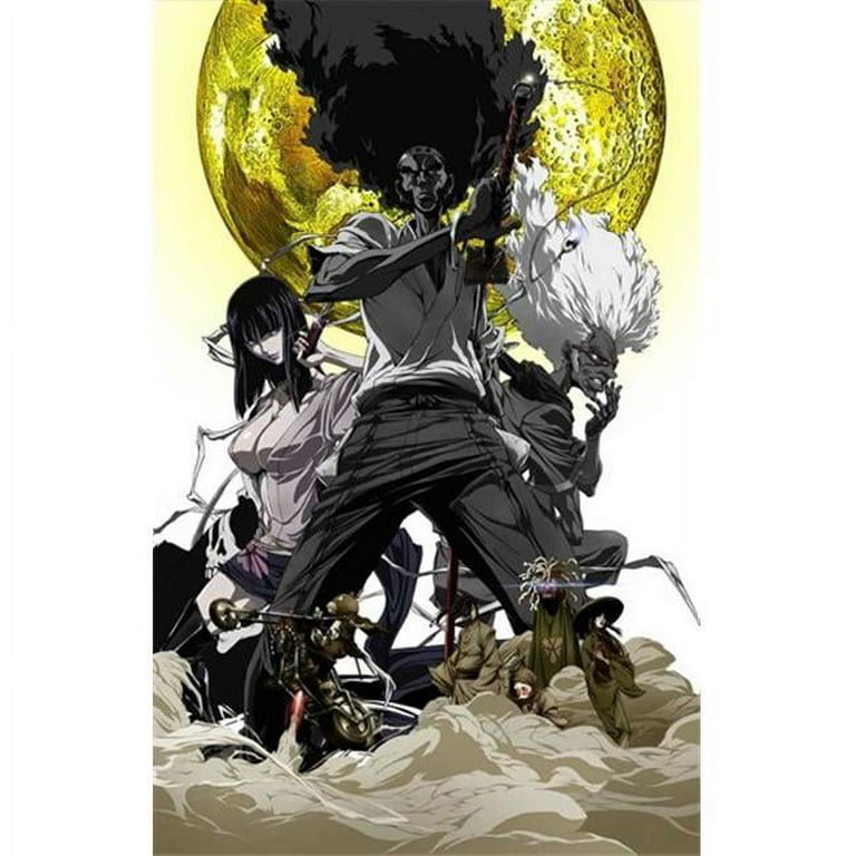 Afro Samurai Resurrection Movie Poster - 11 x 17 in. 