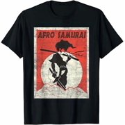 Afro Samurai Shirt Vintage Samurai T-Shirt