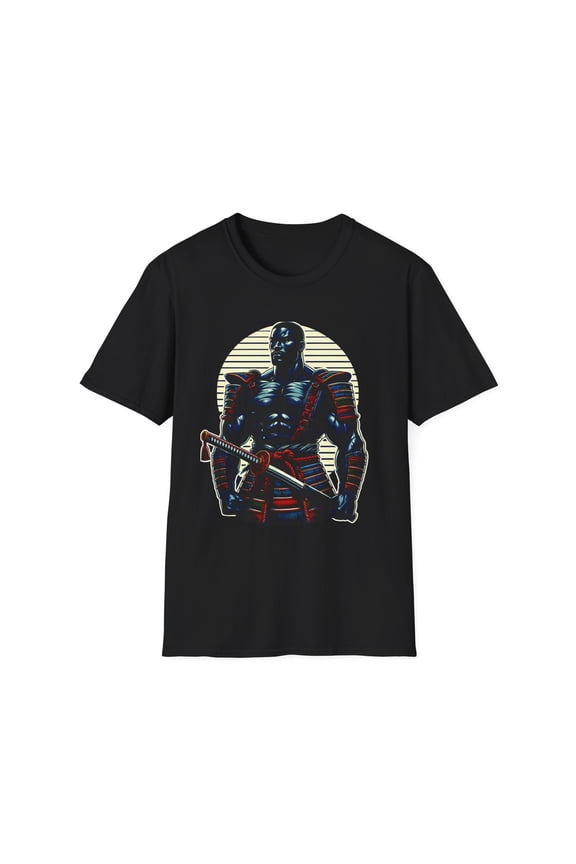 Afro-Samurai T-Shirt, Black Samurai T-Shirt, Yasuki T-Shirt, Samurai T-Shirt,