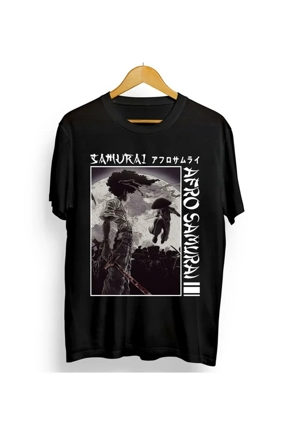 Afro Samurai Under Sun Japanese best Manga Otaku Sword Warrior Unisex T-Shirt