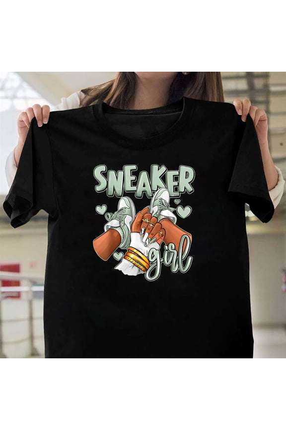 Afro Seafoam Abundance 4s Matching Sneakerhead Fashion Retro Graphic Style Unisex T-Shirt Y1512, Up to Size 5XL