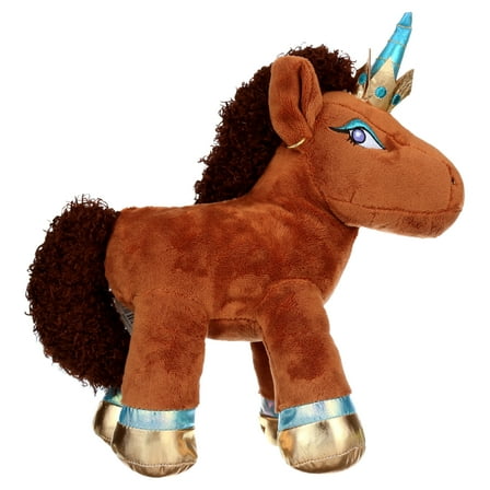 Afro Unicorn 11 inch Stuffed Plush Toy, Unique