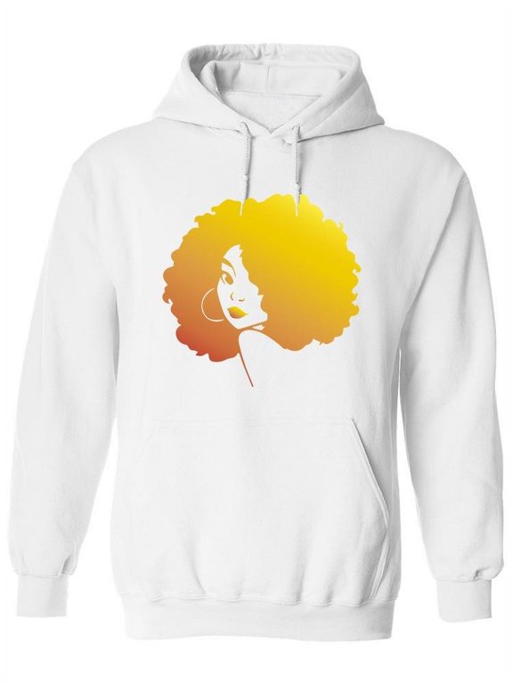 Afro Woman Hoodie Women -SPIdeals Designs, Female 4X-Large