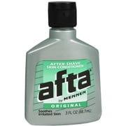 Afta Original After Shave Lotion with Skin Conditioner By Mennen 3 oz 3 Pack